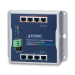 Verwalteter Switch PLANET WGS-804HPT 8 Ports PoE+ Wandmontage