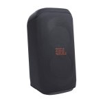 Capa JBL PartyBox Club 120 preta em tecido e poliéster resistente