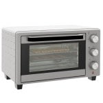Mini Forno Welltin T1008-01-03797 21L 1400W Temporizador 60min 230°C Prateado