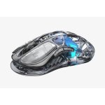 Ratón GravaStar Mercury M2 Wireless Gaming 26000 DPI Nero Trasparente RGB