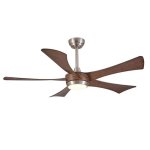 Ventilatore da Soffitto con Luce Autrucker 52" 132cm LED 3000K-6000K Telecomando Silenzioso