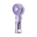 Mini Ventilatore Nebulizzatore Portatile Autrucker 4 Velocità USB-C 25ml Viola