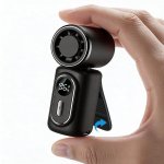 Mini Ventilateur Portable Autrucker 6 Vitesses Écran LED Batterie 3000mAh Clip