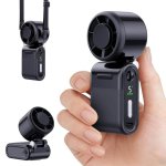 Mini Ventilatore Portatile Autrucker 4000mAh 5 Velocità Ultra Silenzioso Senza Fili