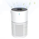 Purificateur d'air portable Autrucker HEPA H13 ion négatif silencieux
