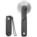 Mini Ventilador Portátil de Mano Autrucker Plegable Recargable Silencioso con Linterna