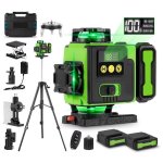 Niveau laser Autrucker 16 lignes 4D Vert autonivelant