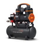 Compressores de ar Autrucker 900W 8L Silencioso 70dB