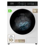 Lavadora Evvo Supernova U12 Carga Frontal 12 kg 1350 rpm A Blanca con filtro microplásticos