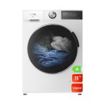 Lavadora Evvo Home Nova 11 kg Carga Frontal 1400 rpm A Blanca con Vapor y Smart Load