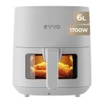 Freidora de Aire Evvo Tasty Fryer 6,5L 1700W con Tecnología Dual Cyclone
