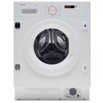 Lavadora Evvo i8W6S Carga Frontal 8 kg 1400 rpm B Blanca Smart Load