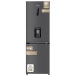 Frigorífico Combi Evvo F56DX Total No Frost 180cm 320L D Dark Inox Dispensador Agua