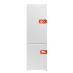 Frigorífico Combi Evvo Home F52 Total No Frost 180cm 250L E Blanco