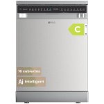 Lavavajillas Evvo Home D4YX 16 cubiertos Clase C Extra Silent Inox