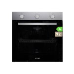 Horno Multifunción Evvo Home H10 77L 60cm Hidrolítico A Grill Vapor Inox