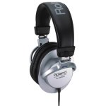 Auriculares Roland RH-200S avec câble 6,5 mm filaire pour musique noir et argent