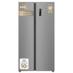 Frigorífico Americano Evvo F91S Total No Frost 178cm 541L E Plata Motor Inverter