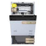 Lavavajillas Evvo Home Di.3 Slim 10 cubiertos D con apertura automática