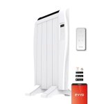 Emisor térmico Evvo C4 600W 4 elementos Wifi con temporizador 24h