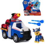 Voiture PAW Patrol Chase Fire Rescue avec Figurine et Lanceur