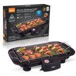 Plancha Eléctrica Teppanyaki Blossom 6 Personas 1800W Negro