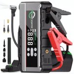 Auto-Starthilfe Blossom 12V 3000A 26800mAh mit Kompressor und Powerbank