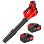 Soplador de Hojas Inalámbrico Blossom 21V 800W 6 Velocidades con 2 Baterías