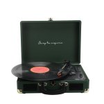 Tocadiscos Prixton VC400 10W RMS Bluetooth USB Tracción Correa Vinilo Digitalizador