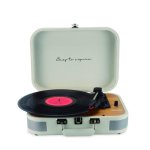 Tocadiscos Prixton VC600 10W RMS Bluetooth Tracción Correa USB Radio FM Vintage