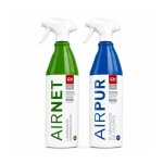 Pack limpiador aire acondicionado Bilake AIRNET + AIRPUR 2x750 ml higienizante y eliminador de olores