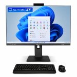 Alurin Flow AIO i5-12400 /16GB/500GB/27" Windows Home, Altura regulable +  Owlotech MK500 Combo