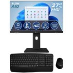 Alurin Flow AIO i5-12400 /16GB/500GB/27" Windows Home, Altura regulable +  Owlotech MK500 Combo