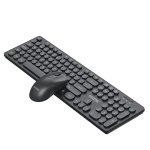 Combo Tastiera e Mouse Wireless Accetel PCT242BK Nero Portoghese
