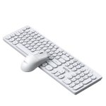 Combo Tastiera e Mouse Wireless Accetel PCT242WT Bianco Portoghese