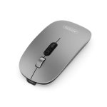 Mouse Accetel PCM218G Bluetooth 5.2 2.4GHz 1600 DPI RGB Grigio
