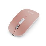 Ratón Accetel PCM218R Bluetooth 5.2 2.4GHz 1600 DPI RGB Rosa