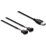 Cable Delock 91343 USB 3.2 tipo A a tipo B de 1 m