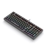 Clavier Accetel Pct650c mécanique avec pavé numérique noir espagnol
