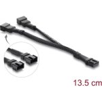 Cable de interfaz Delock 91338 0,14 m negro macho-macho