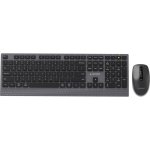 Clavier Gembird KBS-WPS-02 sans fil noir US QWERTY avec souris