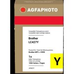 Cartucho de tinta amarilla AGFAPHOTO APB427Y compatible Brother LC427Y