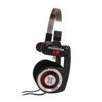 Casque Koss Porta Pro 2.0 filaire avec câble 1,2 m, fréquence 15-25000 Hz, noir et rouge