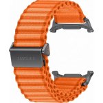 Uhrenarmband Samsung Trail Band Galaxy Watch Ultra orange Nylon Titan