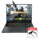 Portátil Blackview GamiBook 16 16" Intel Core i7-13650HX 16GB 1TB SSD RTX 5060 Windows 11 Pro