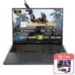 Portátil Blackview GamiBook 16 16" Intel Core i7-13650HX 16GB RTX 5060 1TB SSD Windows 11 Pro pantalla 300Hz
