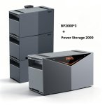 Estación de energía Oscal Power Storage 2000 1920Wh 4 baterías expansión LiFePO4 IP65 WiFi Bluetooth
