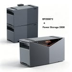 Estación de energía Oscal Power Storage 2000 1920Wh 1200W LiFePO4 IP65 WiFi Bluetooth