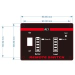 Pannello di controllo remoto Gembird EG-PWC-PSWRC-01 cablato per inverter