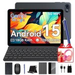 Tablette TABWEE T80 WiFi 10,1" Gris 18 Go 128 Go Batterie longue autonomie Android 15